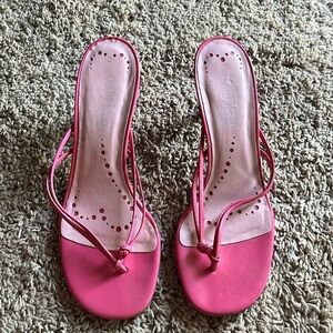 Cathy Jean pink heels